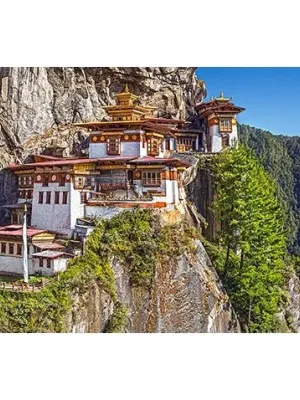 Castorland dėlionė View of Paro Taktsang, Bhutan 500 det.