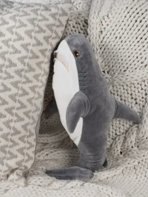 Fancy minkštas žaislas ryklys pilkas 47 cm