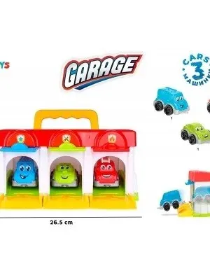 Technok garažas su mašinėlėmis 8416