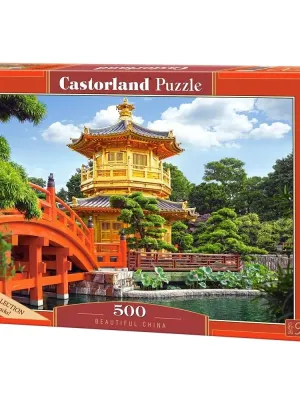 Castorland dėlionė China Garden, Hong Kong 500 det