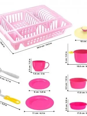 Technok virtuvėlės įrankių rinkinys 23 vnt 7082