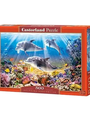 Castorland dėlionė Dolphins Underwater  500 det.