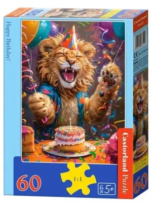 Castorland dėlionės Happy Birthday! 60 det.