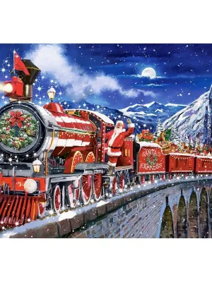 Castorland dėlionė Santas Coming to Town 1000 det.