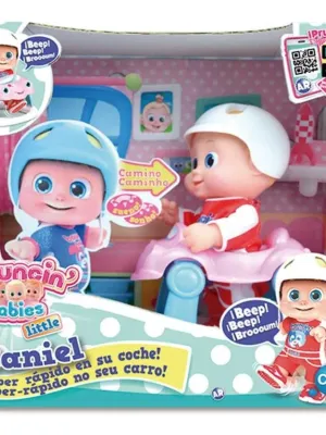 Bouncin Babies lėlė Banielis su vaikštinėmis (pažeista pakuotė)