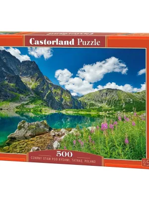 Castorland dėlionė Czarny Staw pod Rysami, Tatras, Poland 500 det