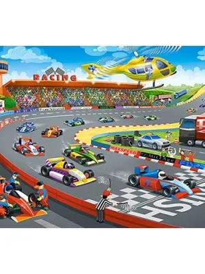 Castorland dėlionė Formula Racing 120 det.