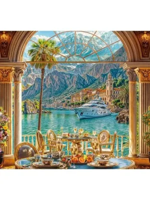 Castorland dėlionė Mediterranean Dessert 1500 det.