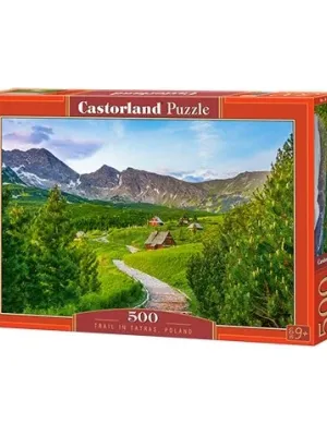 Castorland Dėlionė   Trail In Tatras, Poland 500 Det