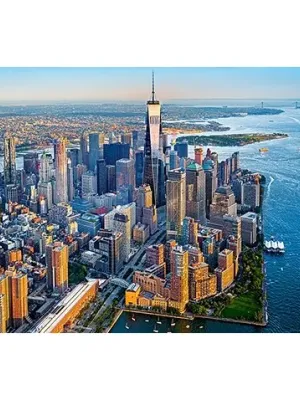 Castorland dėlionė Sunset over Manhattan 500 det