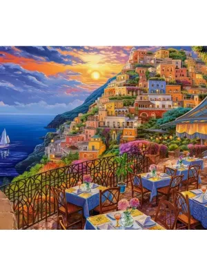 Castorland dėlionė Romantic Positano Evening 1500 det.