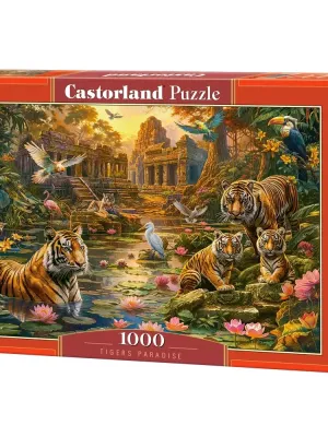Castorland dėlionė  Tigers Paradise 1000 det.