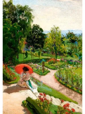 Castorland dėlionė Jozef Mehoffer Red Umbrella  Art Collection  500 det