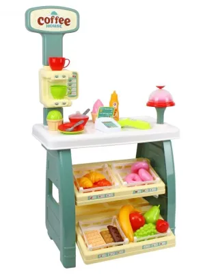 Technok žaislinė kavinės vitrina