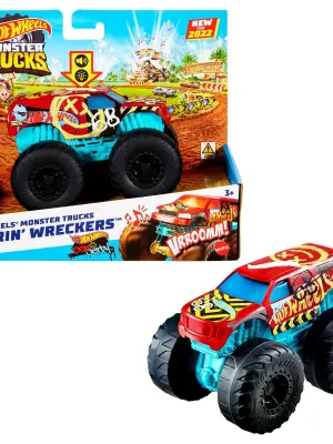 HOT WHEELS MONSTER TRUCK automobilis Roarin Wreckers Demo Derby CU Funct II