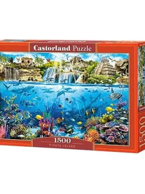 Castorland dėllionė Pirate Island 1500 det.