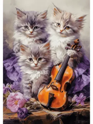 Castorland dėlionė Musical Kittens 500 det