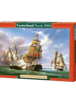 Castorland dėlionė  „Combat between the French And The English Vessel" 3000 det.