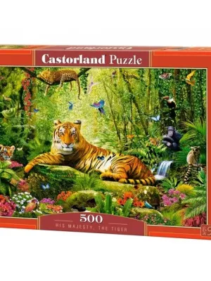 Castorland dėlionė His Majesty the Tiger 500 det