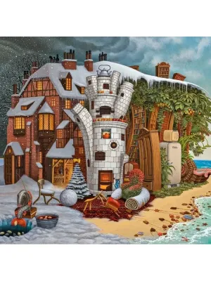 Castorland dėlionė ART kolekcija Christmas Eve Madeira 2000 det