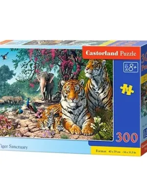 Castorland Dėlionė  Tiger Sanctuary 300 Det.