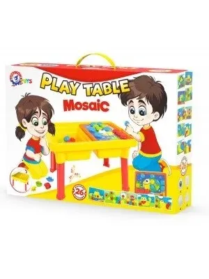 Technok stalas su mozaika 43 cm