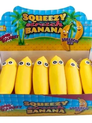 Antistresinis smėliu pripildytas Bananas 15 cm