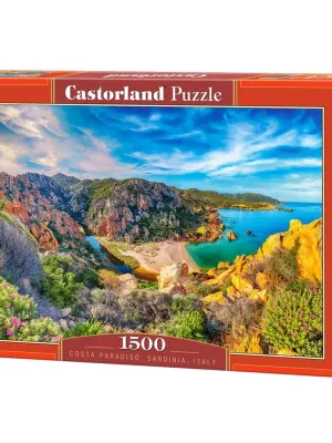 Castorland dėlionė Costa Paradiso, Sardinia, Italy 1500 det.