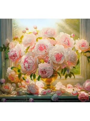 Castorland dėlionė Hot Summer Peonies Art Collection 1000 det