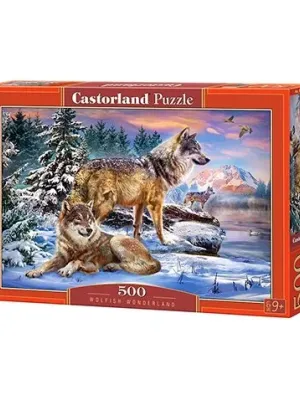 Castorland dėlionė Wolfish Wonderland  500 det.