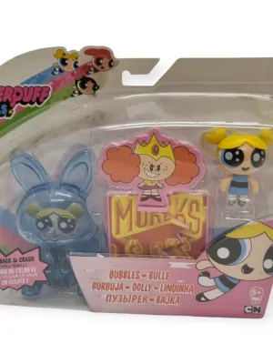 POWER PUFF GIRLS žaidimo rinkinys Aura Power Pods (pažeista pakuotė)