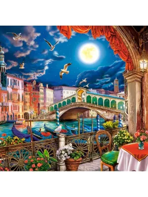 Castorland dėlionė Romantic Night in Venice  2000 det.