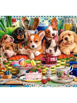 Castorland dėlionė Puppies Dessert 1000 det.