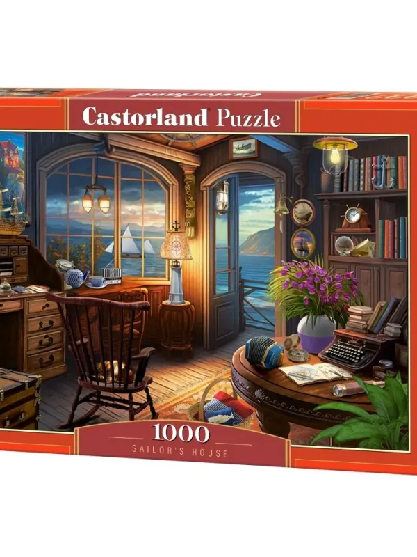 Produktas Castorland dėlionė Sailor's House 1000 det. Paveikslėlis