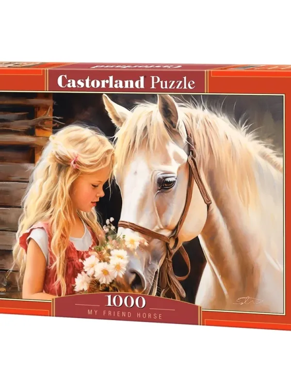 Produktas Castorland dėlionė  My Friend Horse 1000 det. Paveikslėlis