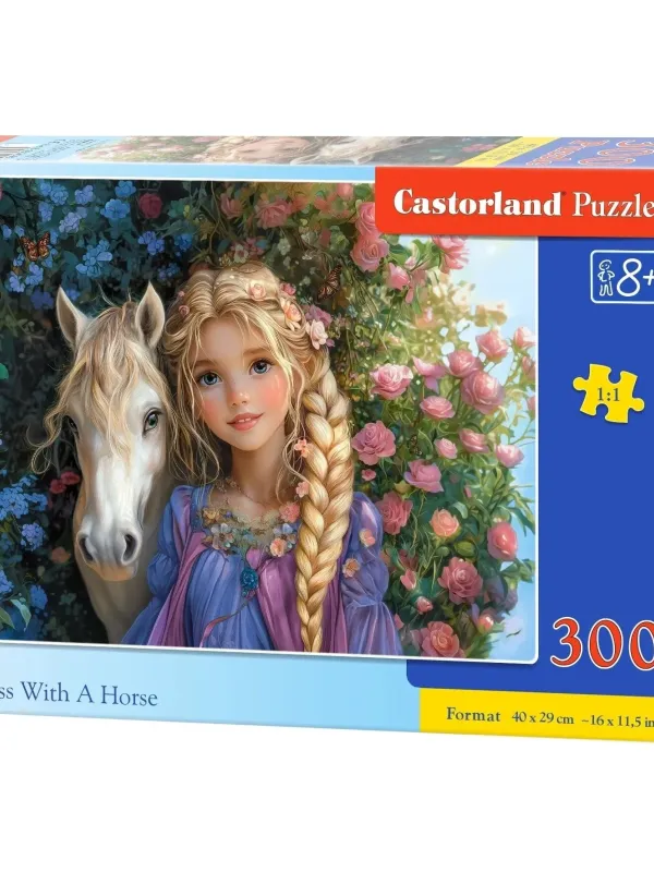 Produktas Castorland dėlionė Princess With A Horse 300 det Paveikslėlis