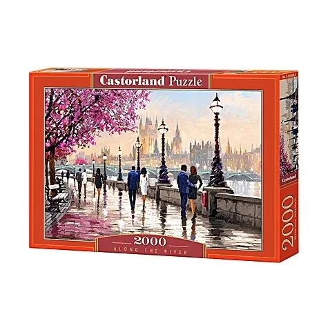 Produktas Castorland dėlionė Along the River  2000 det. Paveikslėlis