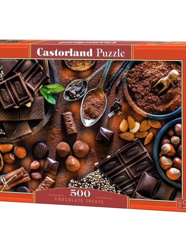 Produktas Castorland dėlionė Chocolate Treats 500 det. Paveikslėlis