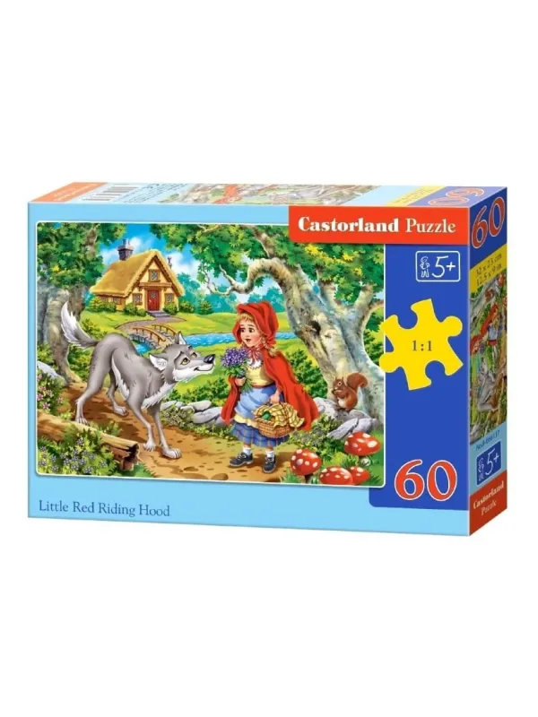 Produktas Castorland dėlionės Little Red Riding Hood 60 det. Paveikslėlis