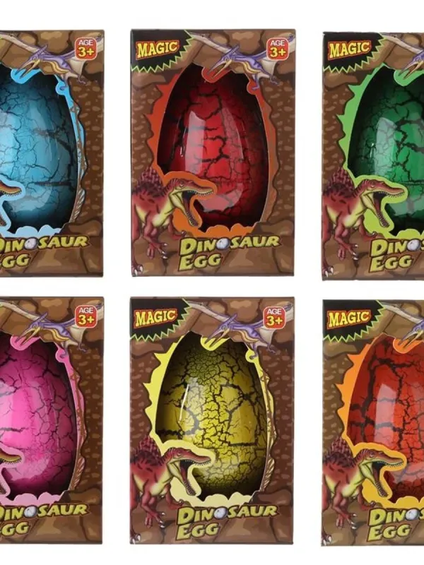 Produktas Augantis dinozauro kiaušinis 10 cm Paveikslėlis