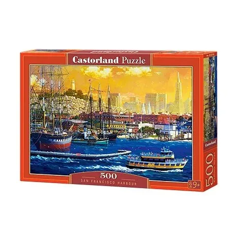 Produktas Castorland dėlionė San Francisco Harbour 500 det Paveikslėlis