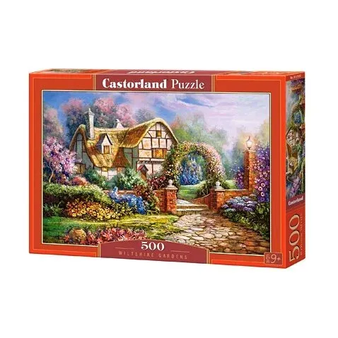 Produktas Castorland dėlionė Wiltshire Gardens  500 det Paveikslėlis