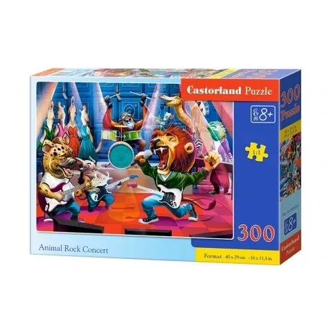 Produktas Castorland dėlionė  Animal Rock Concert  300 det. Paveikslėlis