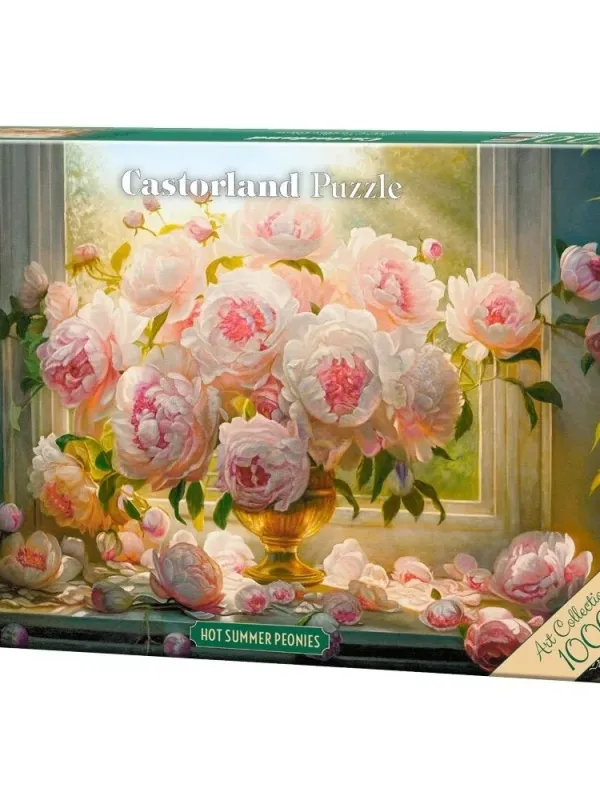 Produktas Castorland dėlionė Hot Summer Peonies Art Collection 1000 det Paveikslėlis