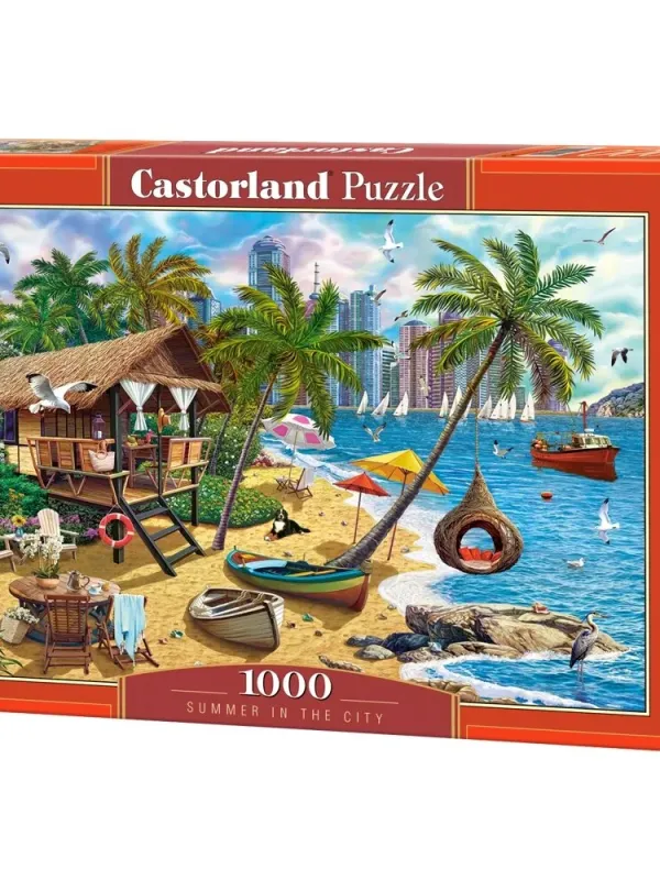 Produktas Castorland dėlionė Summer in the City 1000 det Paveikslėlis