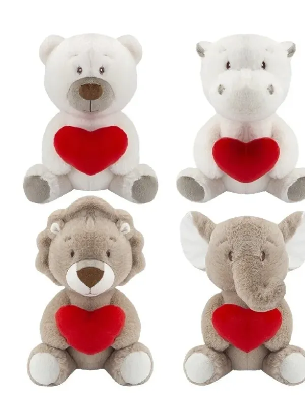 Produktas Minkštas žaislas Gyvūnas su širdele Paveikslėlis