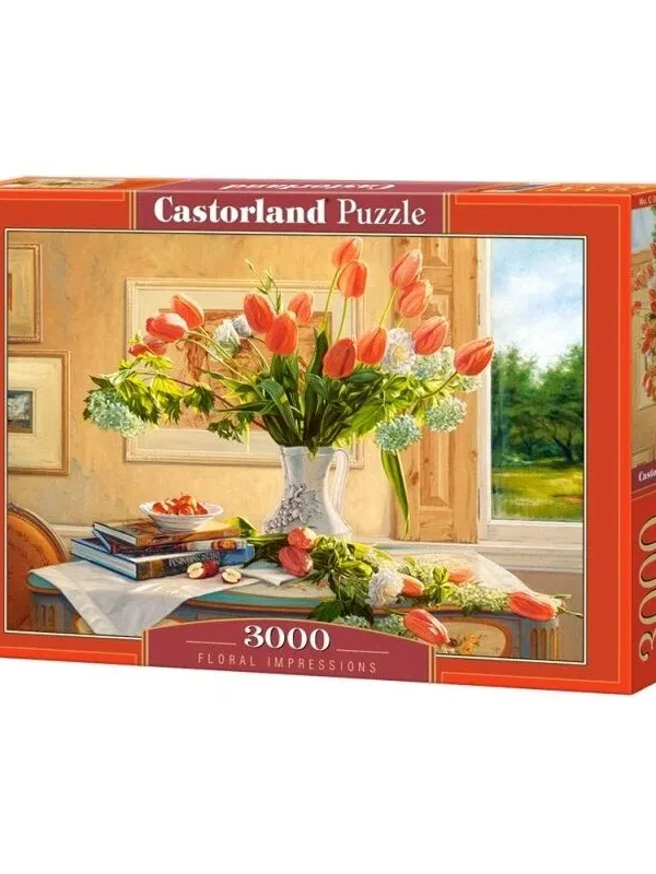 Produktas Castorland dėlionė Floral Impressions  3000 det. Paveikslėlis