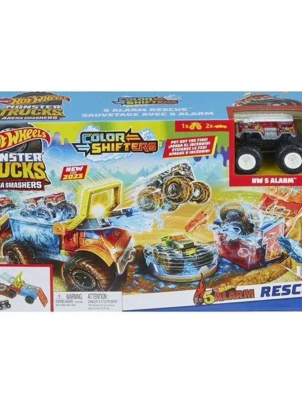 Produktas HOT WHEELS MONSTER TRUCK automobilių paleidimo arena Paveikslėlis