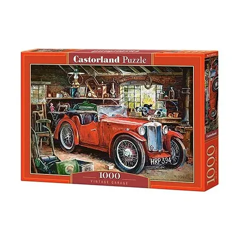Produktas Castorland Dėllionė  Vintage Garage  1000 Det. Paveikslėlis