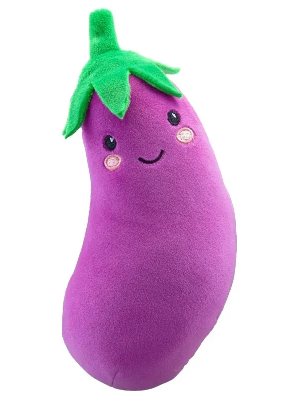 Produktas Softlings Foodies minkštas žaislas baklažanas 16 cm Paveikslėlis
